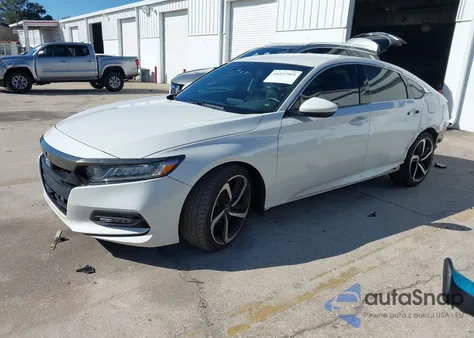 2019 Honda Accord Sport из США, поврежденный, VIN 1HGCV1F33KA077496